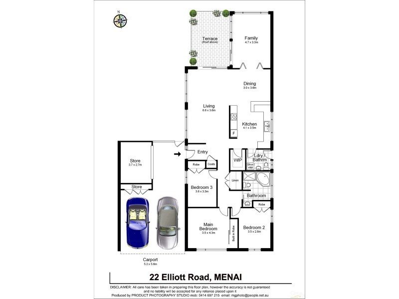 22  Elliott Rd, Menai NSW 2234 Floorplan