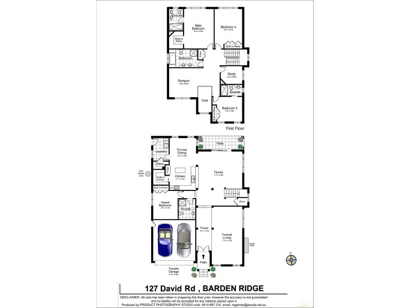 127 David Rd, Barden Ridge NSW 2234 Floorplan