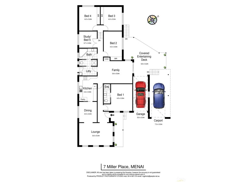 7 Miller Place, Menai NSW 2234 Floorplan