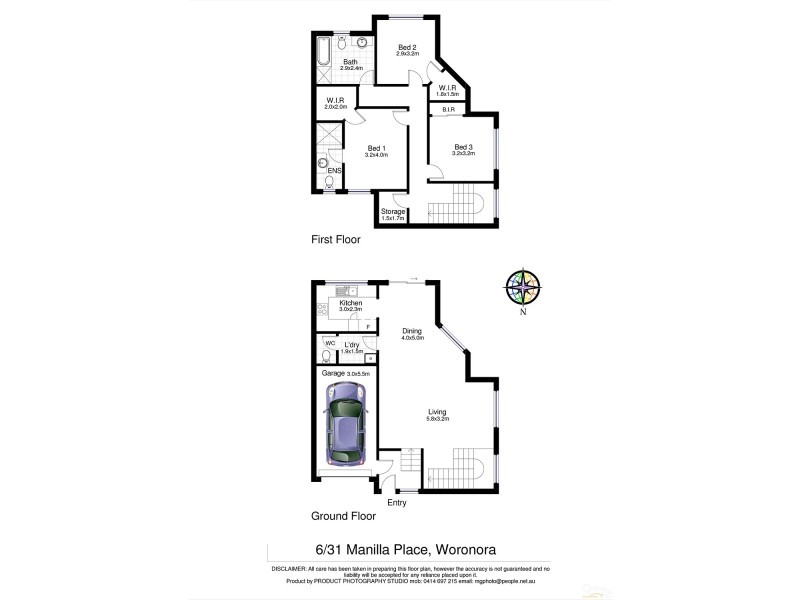 6/31 Manilla Place, Woronora NSW 2232 Floorplan
