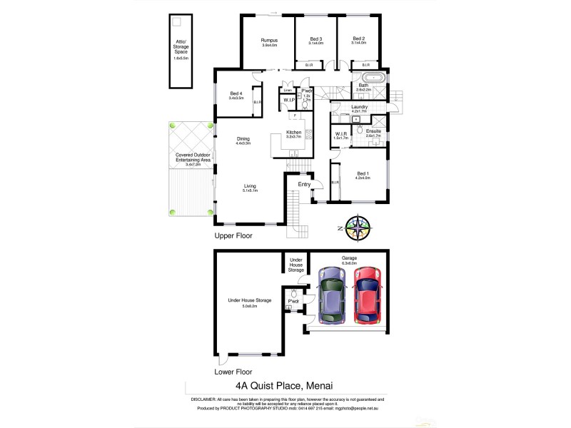 4a Quist Place, Menai NSW 2234 Floorplan
