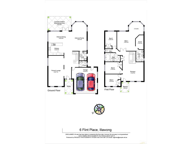 6 Flint Place, Illawong NSW 2234 Floorplan