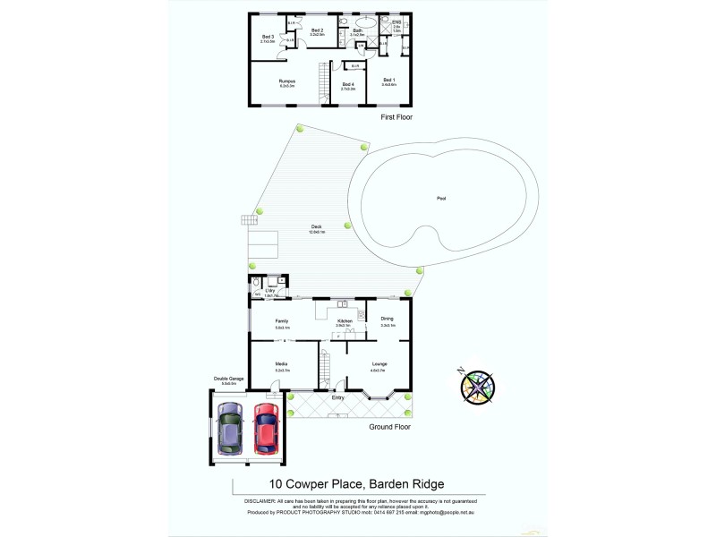 10 Cowper Place, Barden Ridge NSW 2234 Floorplan