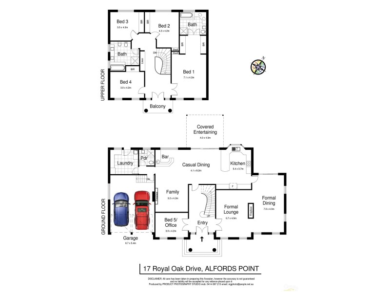 17 Royal Oak Drive, Alfords Point NSW 2234 Floorplan