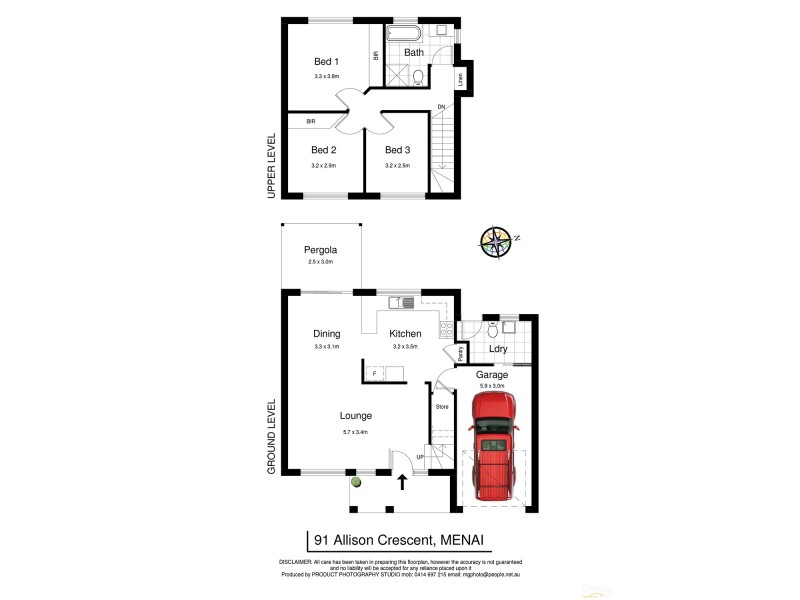 91 Allison Crescent, Menai NSW 2234 Floorplan