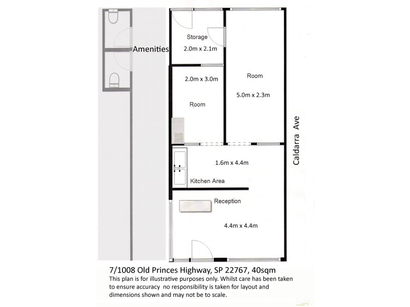 7/1008 Princes Highway, Engadine NSW 2233 Floorplan