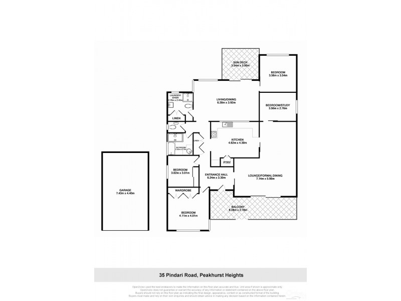 35 Pindari Road, Peakhurst Heights NSW 2210 Floorplan