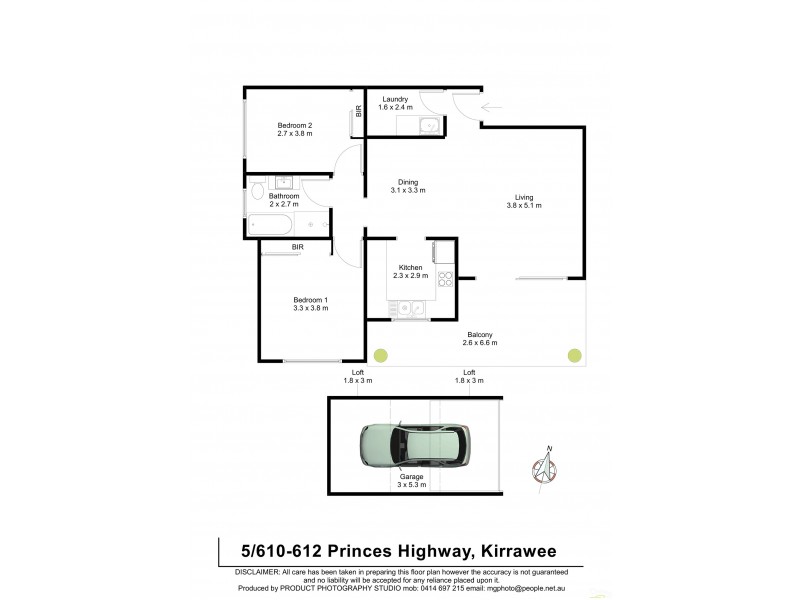 5/610 Princes Highway, Kirrawee NSW 2232 Floorplan