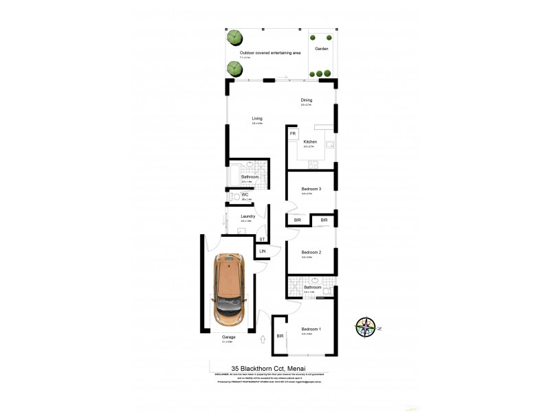 35 Blackthorn Circuit, Menai NSW 2234 Floorplan