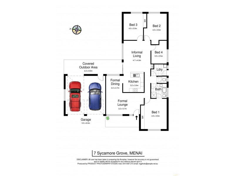 7 Sycamore Grove, Menai NSW 2234 Floorplan
