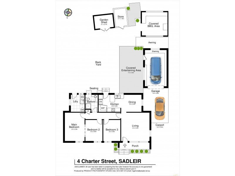4 Charter Street, Sadleir NSW 2168 Floorplan