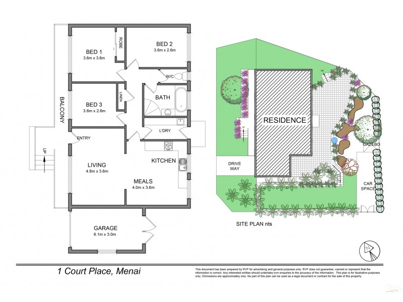 1 Court Place, Menai NSW 2234 Floorplan