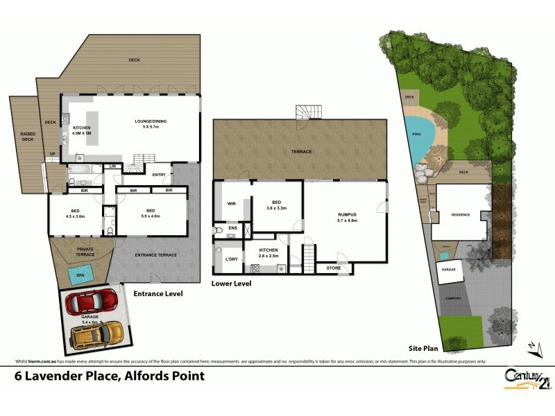 6 Lavender Place, Alfords Point NSW 2234 Floorplan