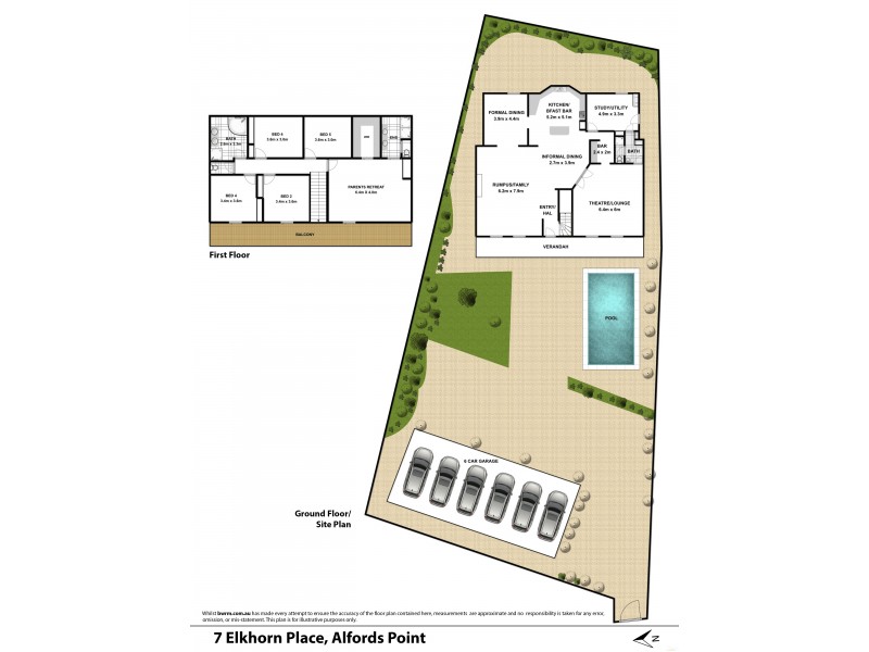 7 Elkhorn Place, Alfords Point NSW 2234 Floorplan