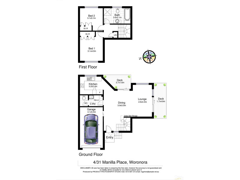 4/31 Manilla Place, Woronora NSW 2232 Floorplan