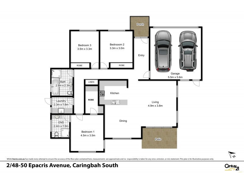 2/48-50 Epacris Avenue, Caringbah South NSW 2229 Floorplan
