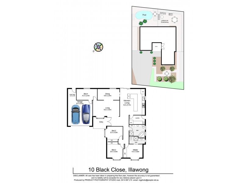 10 Black Close, Illawong NSW 2234 Floorplan