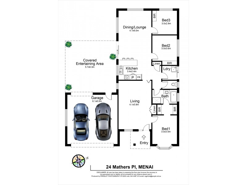 24 Mathers Place, Menai NSW 2234 Floorplan
