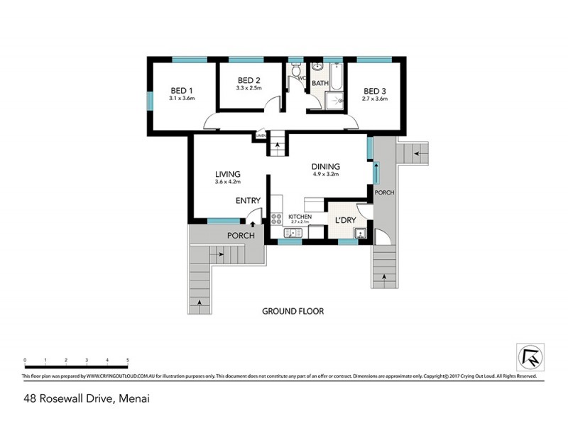 48 Rosewall Drive, Menai NSW 2234 Floorplan