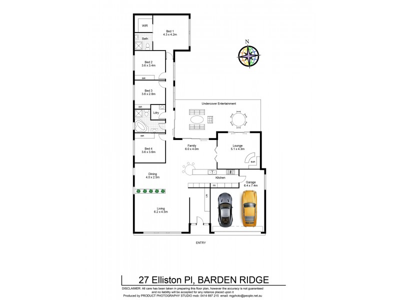 27 Elliston Place, Barden Ridge NSW 2234 Floorplan