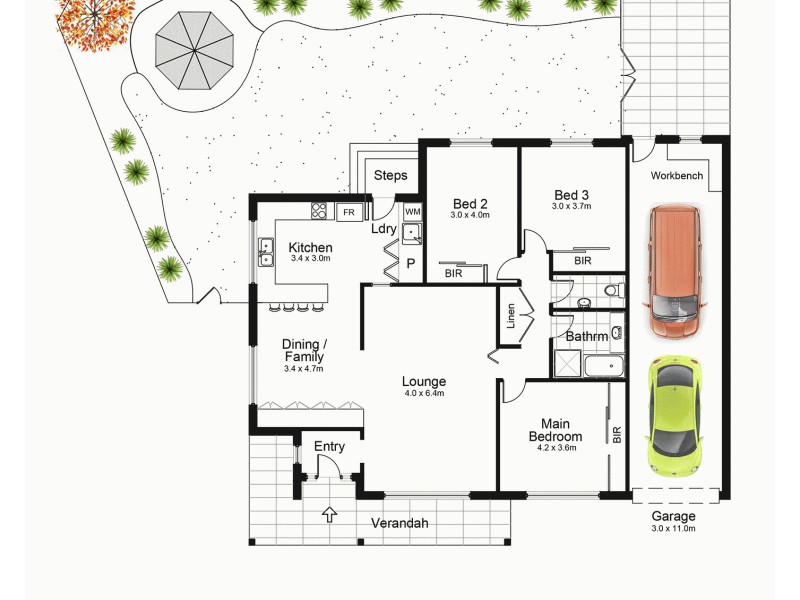 1/15 Central Road, Beverly Hills NSW 2209 Floorplan