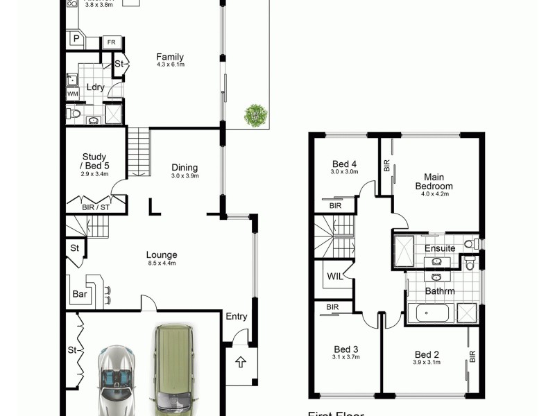 17a Jonquil Place, Alfords Point NSW 2234 Floorplan