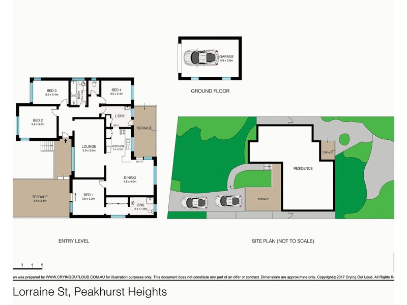 116 Lorraine Street, Peakhurst Heights NSW 2210 Floorplan