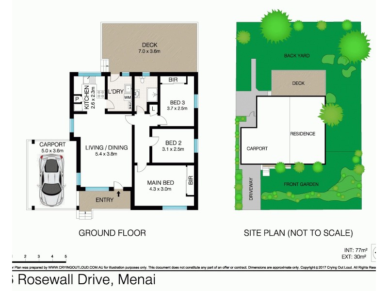 26 Rosewall Drive, Menai NSW 2234 Floorplan