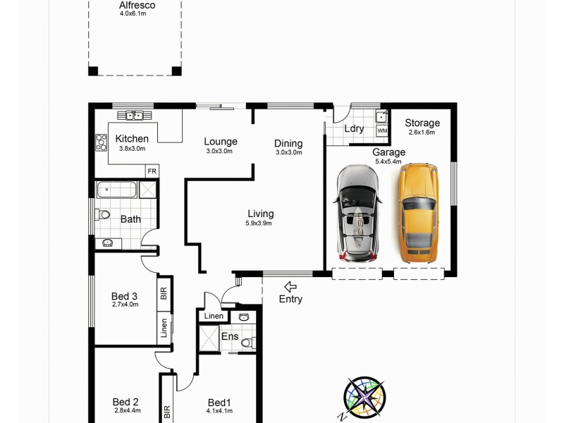 55 Ferrier Drive, Menai NSW 2234 Floorplan