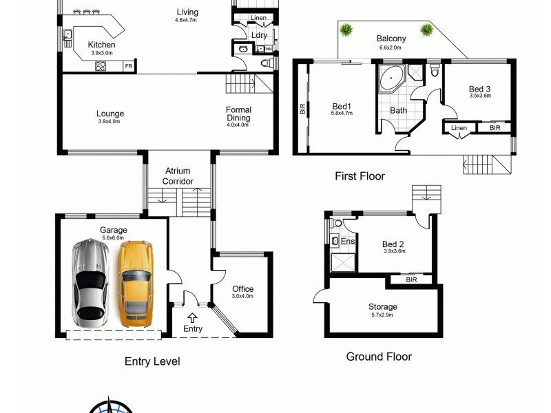 5 Beaumaris Drive, Menai NSW 2234 Floorplan