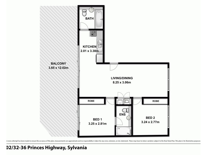 14/34 Princes Highway, Sylvania NSW 2224 Floorplan