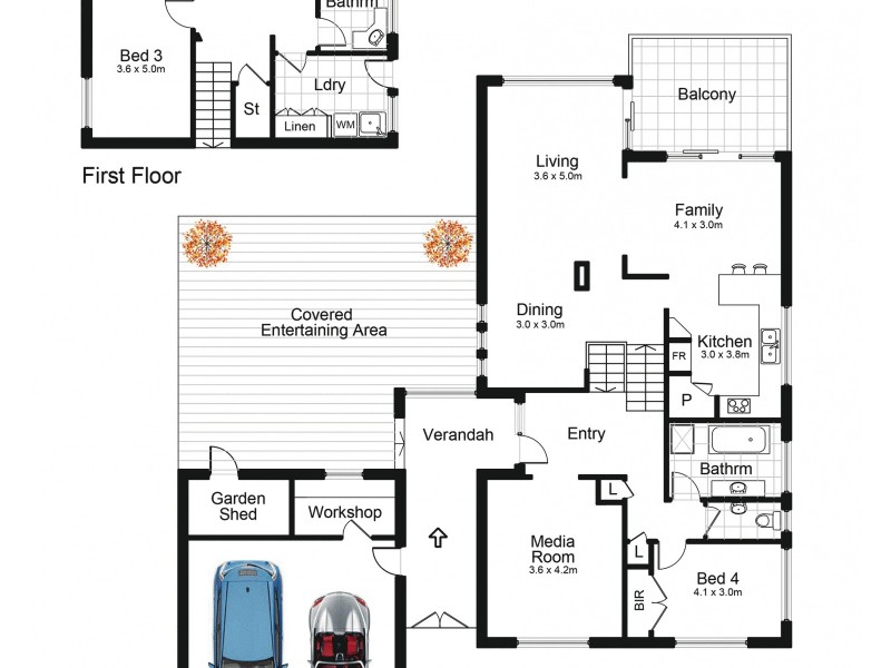 7 Byron Place, Illawong NSW 2234 Floorplan
