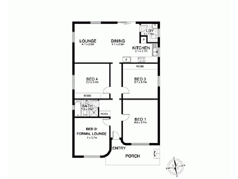 50 Captain Cook Drive, Caringbah NSW 2229 Floorplan