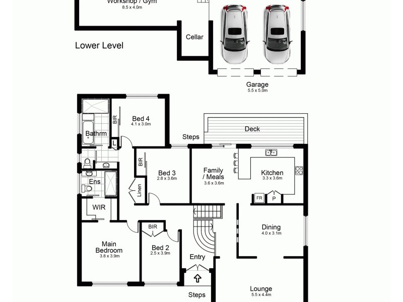 8 Hibiscus Close, Alfords Point NSW 2234 Floorplan