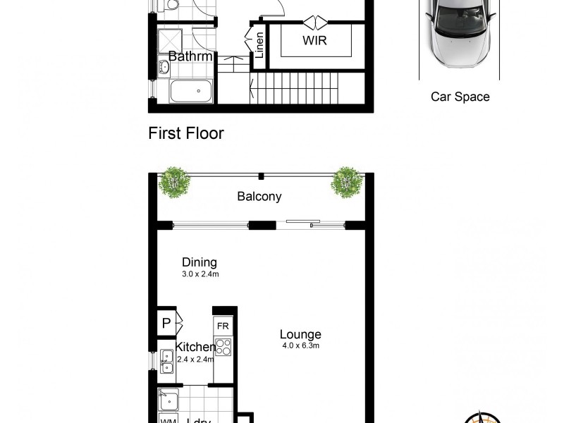 28/479-483 Chapel Road, Bankstown NSW 2200 Floorplan