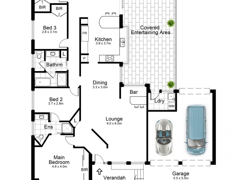 6 Emerson Place, Menai NSW 2234 Floorplan