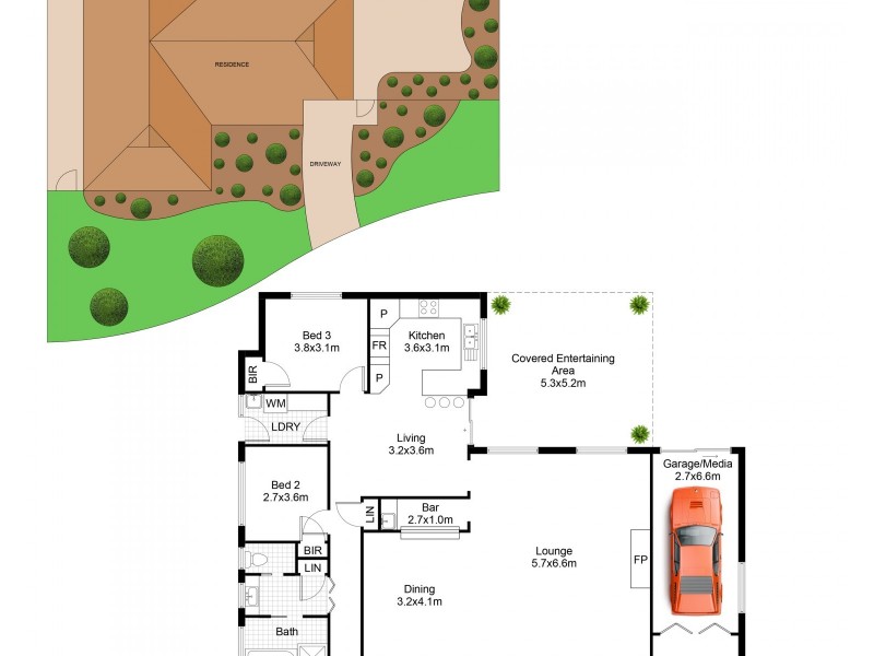 16 Power Place, Menai NSW 2234 Floorplan