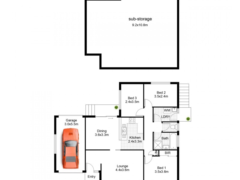 25 Cartwright Street, Bonnyrigg Heights NSW 2177 Floorplan