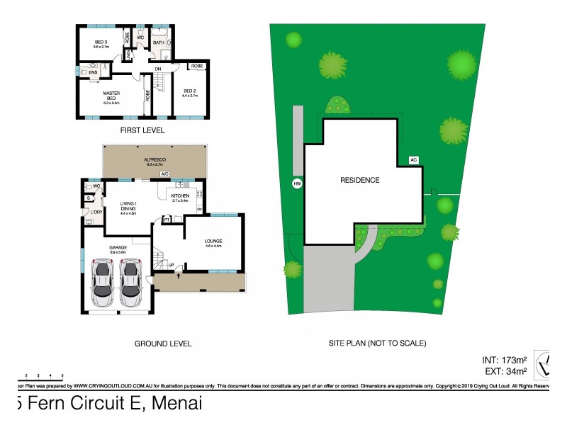 25 Fern Circuit East, Menai NSW 2234 Floorplan