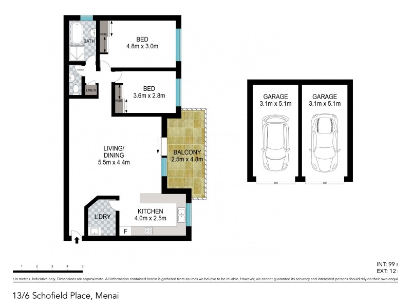 D13/6 Schofield Place, Menai NSW 2234 Floorplan