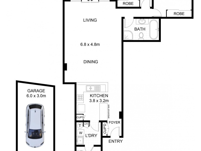 306/674-678 Old Princes Highway, Sutherland NSW 2232 Floorplan