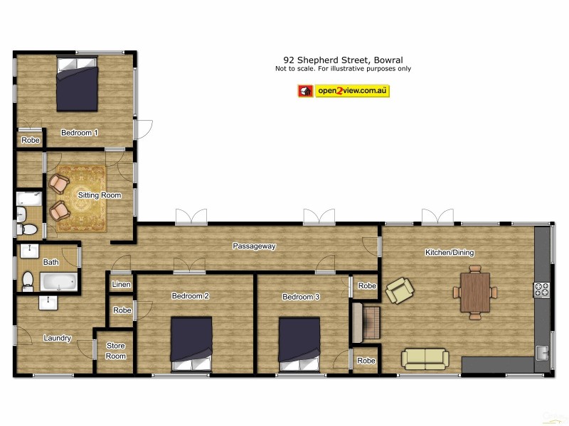 92  Shepherd Street, Bowral NSW 2576 Floorplan