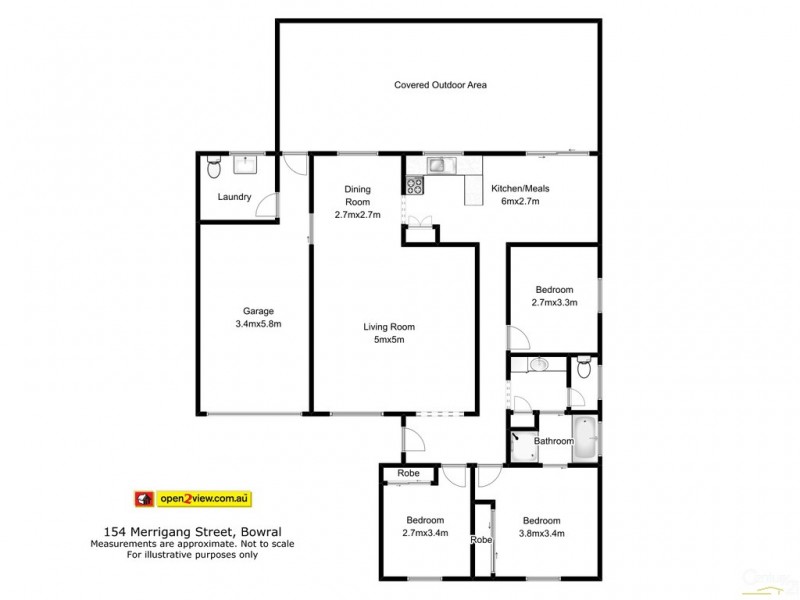 154 Merrigang Street, Bowral NSW 2576 Floorplan