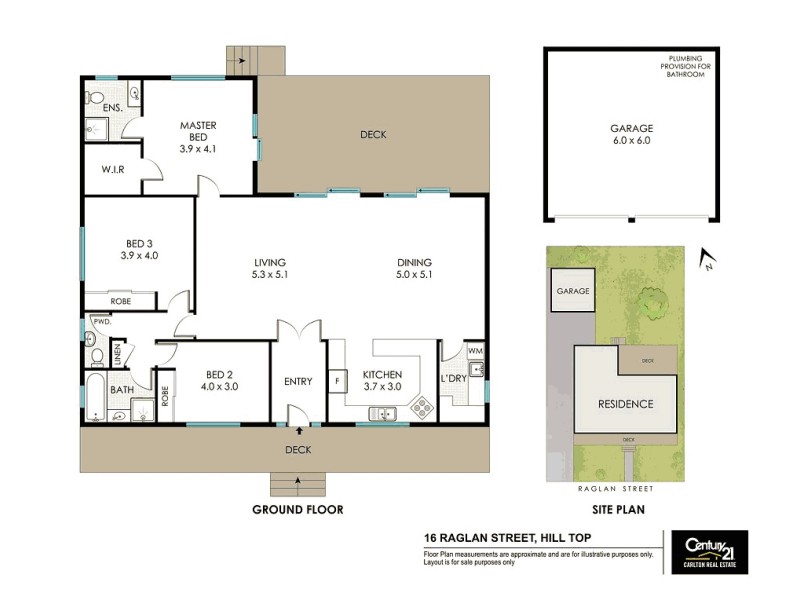 16  Raglan Street, Hill Top NSW 2575 Floorplan
