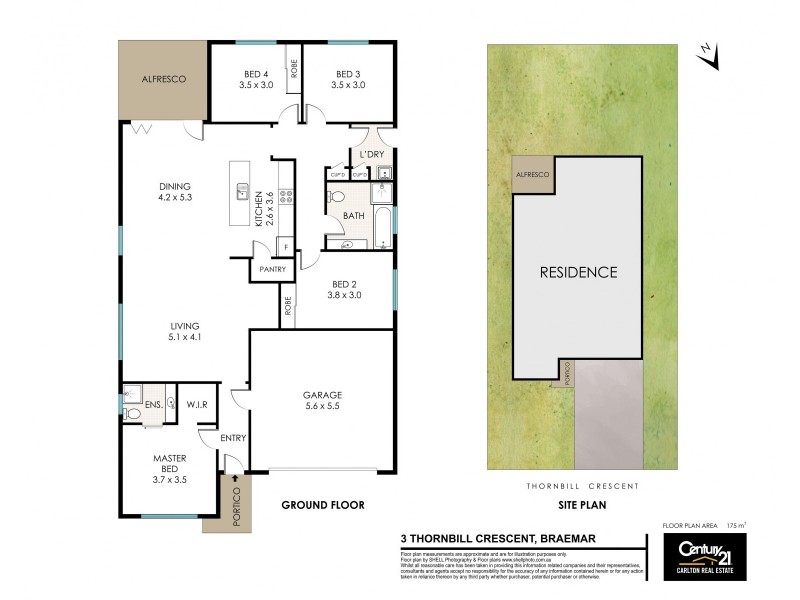 3 Thornbill Crescent, Braemar NSW 2575 Floorplan