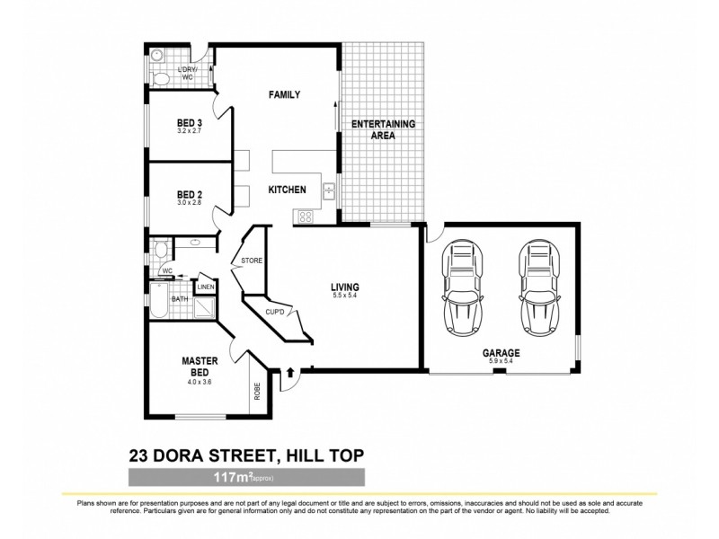 23  Dora Street, Hill Top NSW 2575 Floorplan
