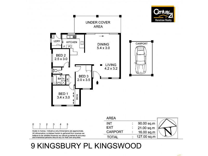 9 Kingsbury Place, Kingswood NSW 2747 Floorplan