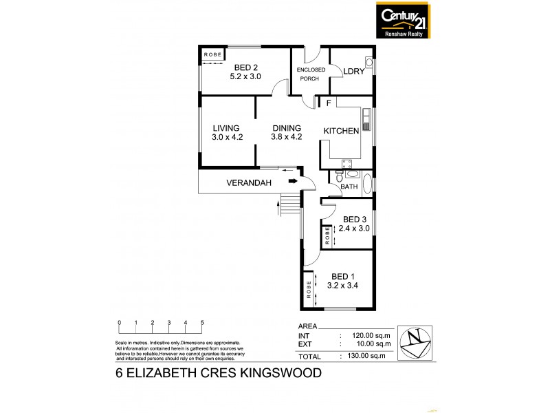 6 Elizabeth Crescent, Kingswood NSW 2747 Floorplan