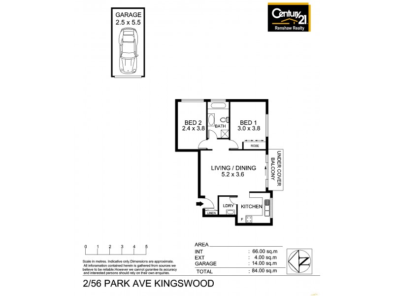 2/56-57 Park Avenue, Kingswood NSW 2747 Floorplan