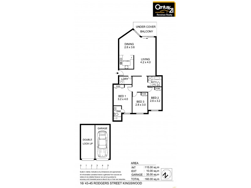16/43-45 Rodgers Street, Kingswood NSW 2747 Floorplan